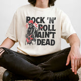 Rock N' Roll Ain't Dead Tie Dye T-shirt